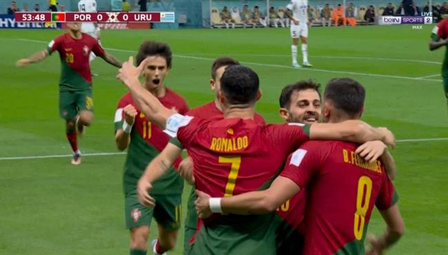 اهداف مباراة البرتغال واوروجواي (2-0) كأس العالم