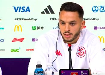 منتصر الطالبي مباراة فرنسا صعبة وقدمنا أداء مميز ا في كأس العالم 2022