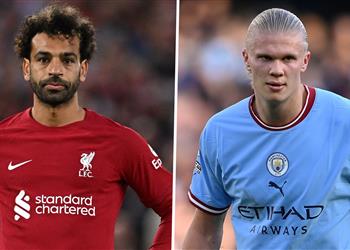 محمد صلاح ينافس هالاند على جائزة مميزة في عام 2022