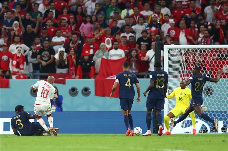فيديو | الفوز وحده لا يكفي.. تونس تهزم فرنسا بهدف الخزري وتودع كأس العالم قطر 2022 - بطولات