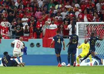 فيديو الفوز وحده لا يكفي تونس تهزم فرنسا بهدف الخزري وتودع كأس العالم قطر 2022