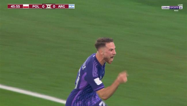هدف الارجنتين الاول في مرمي بولندا بكاس العالم