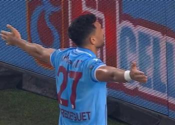 فيديو تريزيجيه يسجل هدف طرابزون الثاني أمام كونيا سبور