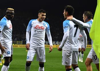 فيديو قطار نابولي يواصل الانتصارات على حساب إمبولي في الدوري الإيطالي