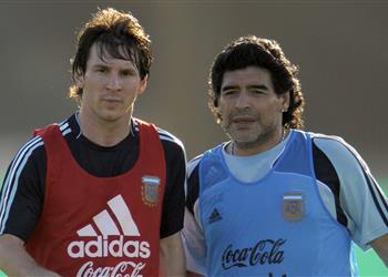 ميسي مارادونا سيكون سعيد ا لي بعد كسر رقمه القياسي في كأس العالم