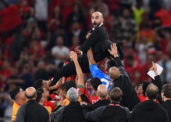 أول تعليق لـ وليد الركراكي بعد تأهل المغرب لنصف نهائي كأس العالم 2022