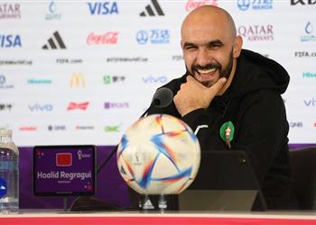 وليد الركراكي تأهل المغرب لم يكن بالحظ وجعلنا العالم سعيد ا بما حققناه في المونديال