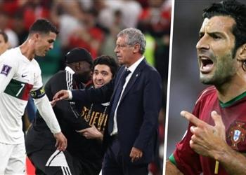 لويس فيجو مهاجم ا سانتوس لا يمكنك الفوز بكأس العالم ورونالدو على مقاعد البدلاء