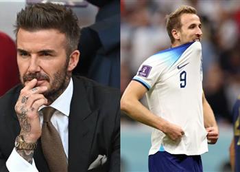 بيكهام يؤازر هاري كين بعد خروج إنجلترا من كأس العالم أمام فرنسا