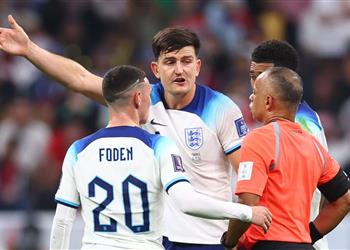 ماجواير يهاجم حكم مباراة إنجلترا وفرنسا كل القرارات المؤثرة كانت ضدنا