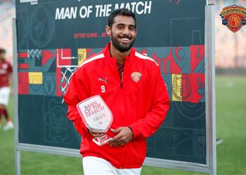 أحمد ياسر ريان أفضل لاعب في مباراة سيراميكا كليوباترا وحرس الحدود