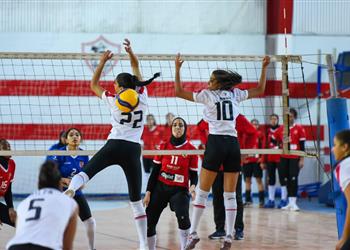 صور الزمالك يهزم الأهلي في دوري السيدات للكرة الطائرة