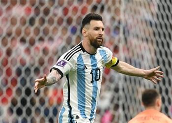 فيديو ميسي يسجل هدف الأرجنتين الأول أمام كرواتيا
