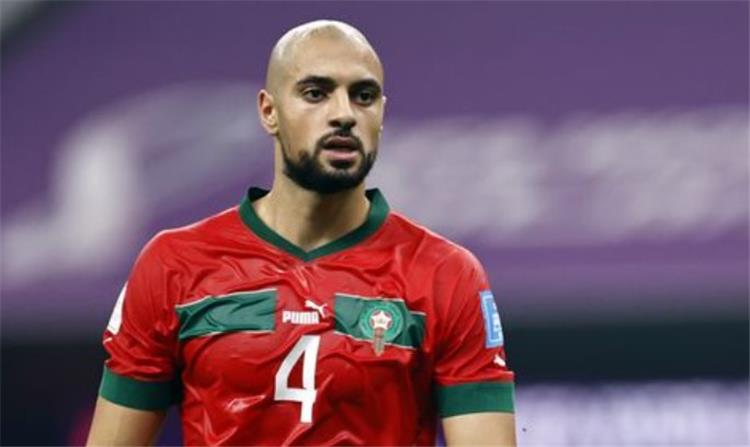 سفيان أمرابط لاعب المغرب