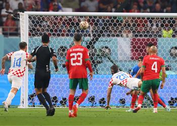 فيديو سكو جفارديول يسجل هدف كرواتيا الأول أمام المغرب في كأس العالم