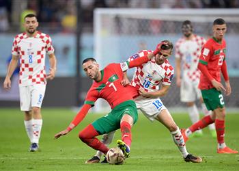 رقمان قياسيان لثلاثي المغرب بعد الهزيمة أمام كرواتيا في كأس العالم
