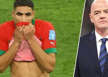 أشرف حكيمي أعتذر لـ إنفانتينو كنت غاضب ا بعد مباراة كرواتيا