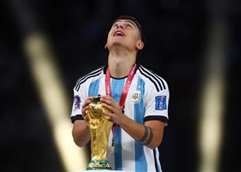 ديبالا بعد تتويج الأرجنتين بكأس العالم ما حدث اليوم سي سجل في التاريخ وحلم الطفل تحقق