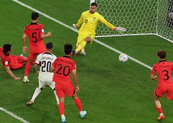فيديو هورتا يسجل هدف البرتغال الأول وكيم يتعادل لـ كوريا الجنوبية
