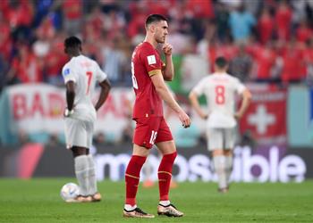 فيديو فلاهوفيتش يسجل هدف صربيا الثاني أمام سويسرا في كأس العالم