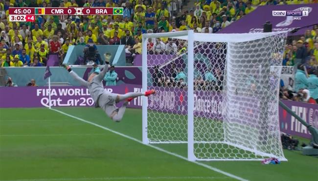 تصدي ايدرسون الرائع يحرم الكاميرون من هدف امام البرازيل