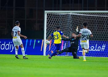 فيديو أيمن يحيى يسجل هدف النصر الأول أمام العدالة في كأس خادم الحرمين