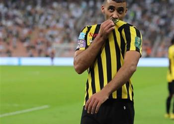 عبد الرزاق حمد الله يحقق رقمين مميزين بعد هدفه في مباراة الاتحاد والشباب