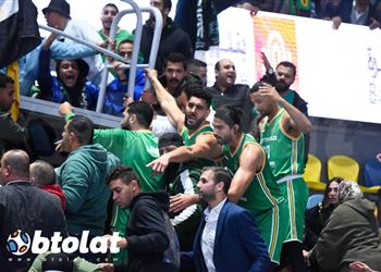 رسمي ا إلغاء مباراة الأهلي والاتحاد في سوبر السلة بعد انهيار المدرج