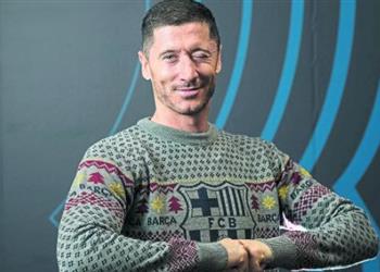 ليفاندوفسكي جئت إلى برشلونة للفوز بالألقاب وعلينا التعلم من أخطائنا أمام بايرن ميونخ