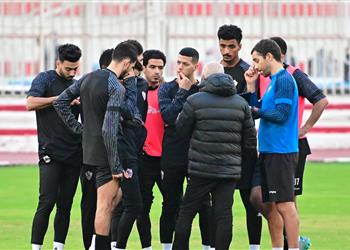 مران الزمالك برنامج خاص لـ شلبي وفيريرا ي حفز الجزيري