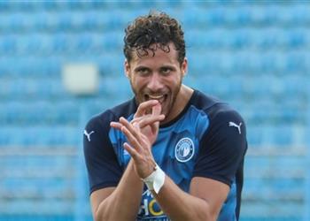 فيديو رمضان صبحي ي هدر ركلة جزاء لـ بيراميدز أمام الاتحاد السكندري