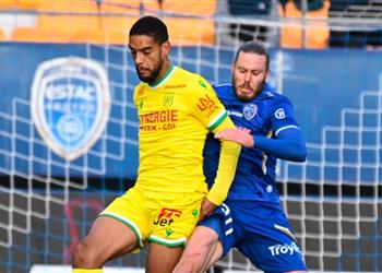 مصطفى محمد يشارك في تعادل نانت وتروا بالدوري الفرنسي