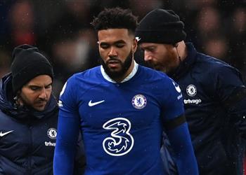 رسمي ا تشيلسي يعلن مدة غياب ريس جيمس بعد إصابته