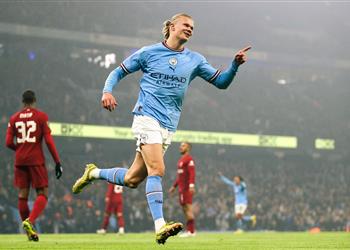 أجويرو أتمنى أن يحطم هالاند أرقامي مع مانشستر سيتي