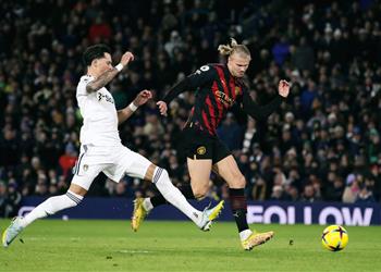 ترتيب هدافي الدوري الإنجليزي بعد ثنائية هالاند أمام ليدز يونايتد