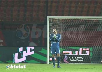 إصابة مصطفى شوبير في مران الأهلي