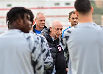 مران الزمالك فيريرا يوجه رسالة مهمة للاعبين وعودة الثنائي المصاب