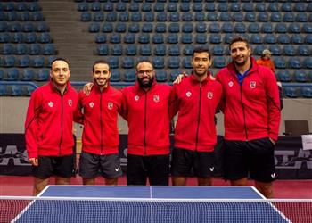 الأهلي يفوز على الزمالك في البطولة العربية لتنس الطاولة