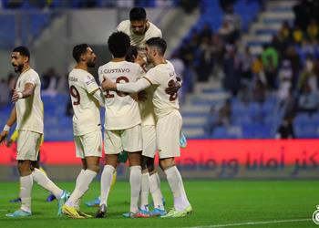 بالفيديو رأسية أبوبكر تعيد الصدارة للنصر بالفوز على الخليج