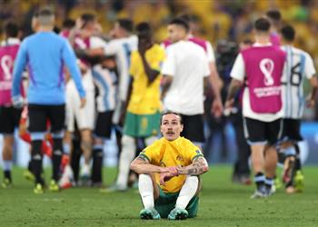 لاعب أستراليا بعد توديع كأس العالم لم نستسلم أمام الأرجنتين إلا قليل ا