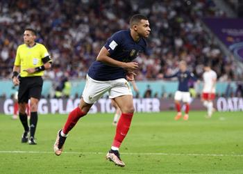 فيديو مبابي يسجل هدف فرنسا الثاني أمام بولندا في كأس العالم