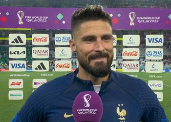 جيرو بعد تأهل فرنسا لربع نهائي المونديال حققت حلم الطفولة بتخطي هنري والمغامرة مستمرة