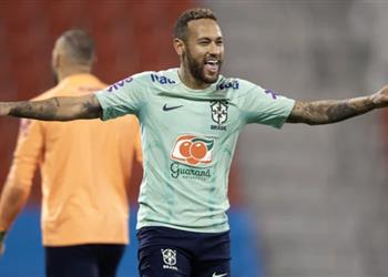 نيمار يلجأ للمسكنات قبل مباراة البرازيل وكوريا الجنوبية في كأس العالم