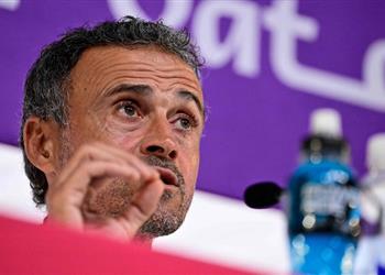 إنريكي ي حذر من المغرب ويؤكد إسبانيا تقدم كرة جذابة للجميع