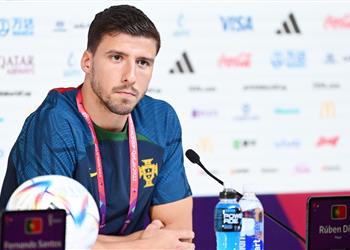 روبن دياز لا يوجد مرشح مفضل للفوز في مباراة البرتغال وسويسرا