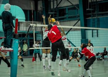 سيدات طائرة الأهلي يحققن الفوز على الزمالك في الدوري