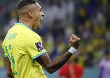 رافينها أتمنى نهائي ا بين البرازيل والبرتغال وكرواتيا فريق مميز