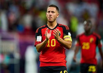 رسمي ا هازارد يعلن اعتزاله الدولي بعد خروج بلجيكا من كأس العالم