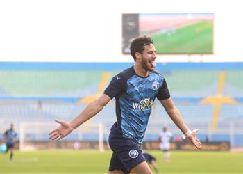 فيديو رمضان صبحي ي سجل هدف بيراميدز الأول أمام المقاولون العرب