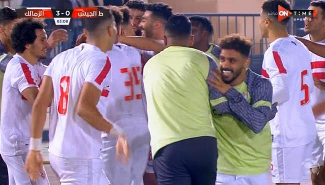 اهداف مباراة الزمالك وطلائع الجيش (4-0) الدوري المصري